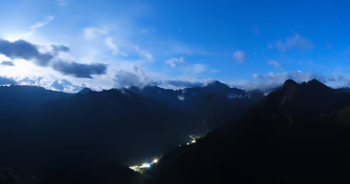 Webcam Samnaun: PANOMAX Samnaun - Alp Trida Sattel   2511 m