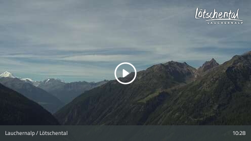 Webcam Wiler: Bergstation Luftseilbahn Wiler-Lauchernalp