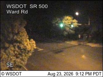 Battle Ground: SR 500 at MP 8.9: Ward Rd