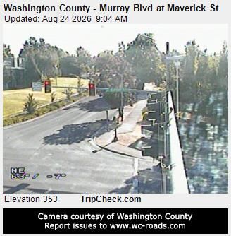 Beaverton: Washington County - Murray Blvd at Maverick St