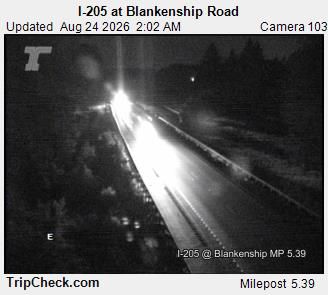 West Linn: I-205 at Blankenship Road