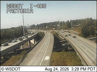 Bellevue: I-405 at MP 11: I-90 Interchange (Factoria)