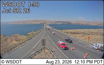 Vantage › West: I-90 at MP 138 - Br. (View West)