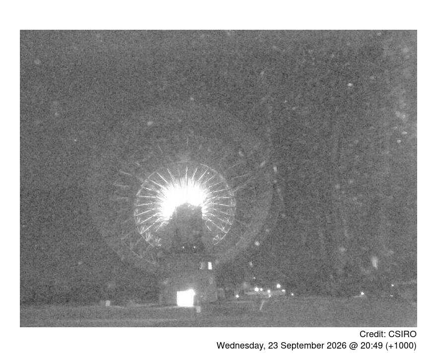Webcam Parkes: The Dish