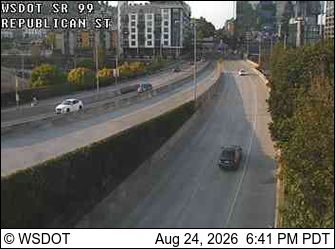 Seattle: SR 99 at MP 32.8: Republican St