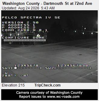 Portland: Washington County - Dartmouth St at 72nd Ave