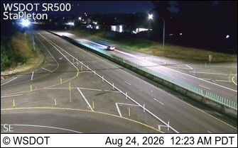 Vancouver: SR 500 at MP 2.4: Stapleton Rd