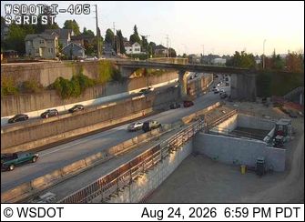 Renton: I-405 at MP 3.6: S 3rd St