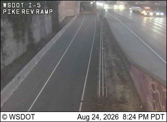 Seattle: I-5 at MP 166.1: Pike Express Lanes Ramp