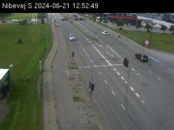 Webcam Skalborg: Rute 180 Nibevej