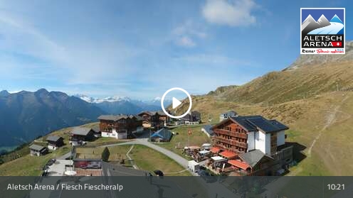 Webcam Fiesch: Fiescheralp