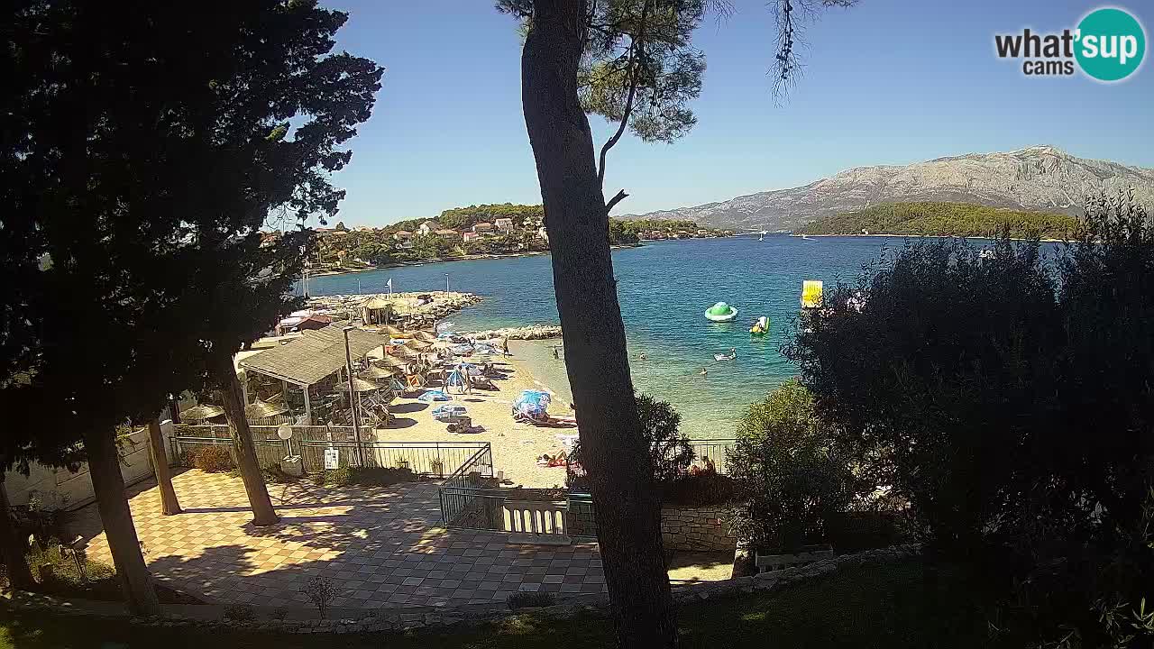 Webcam Korčula: Prvi Žal Beach Lumbarda