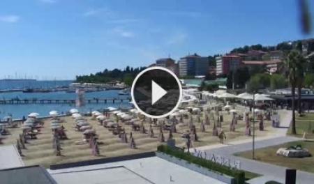Webcam Portorož: Livestream Beach