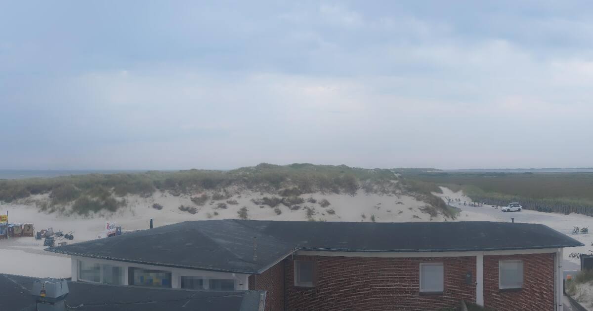 Webcam Norddorf auf Amrum: PANOMAX Strandübergang Norddorf
