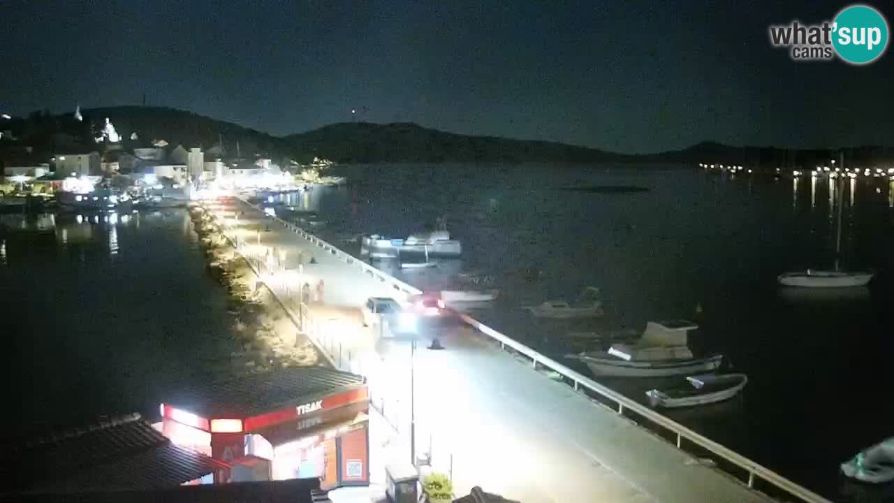 Webcam Rogoznica: Seashore Promenade Kneza Domagoja