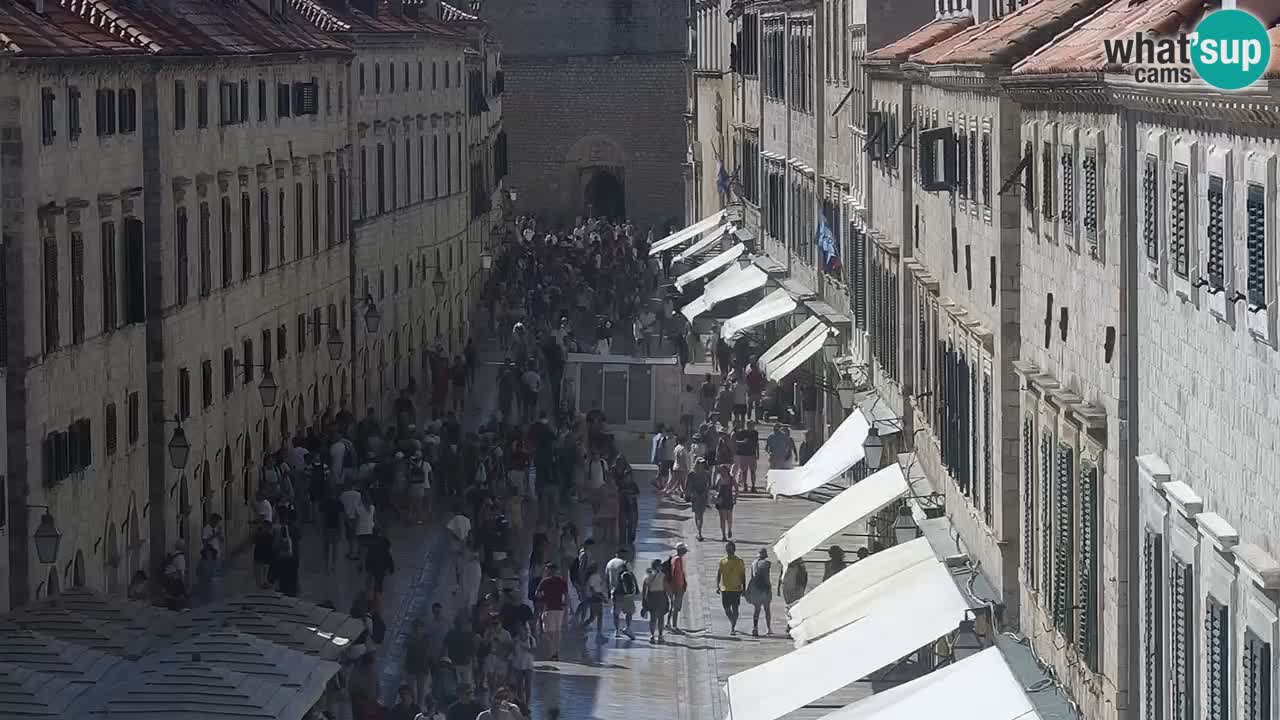 Webcam Dubrovnik: Old Town -  Stradun