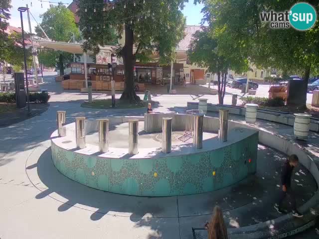 Webcam Žalec: Beer Fountain Green Gold
