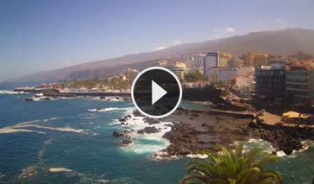 Webcam Puerto de la Cruz (Tenerife): Playa San Telmo