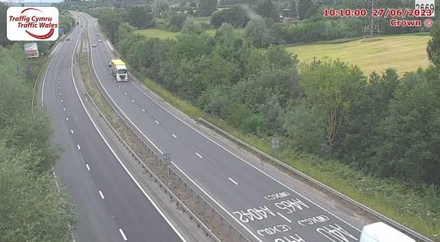 Gilwern: Abergavenny Westbound Off-slip