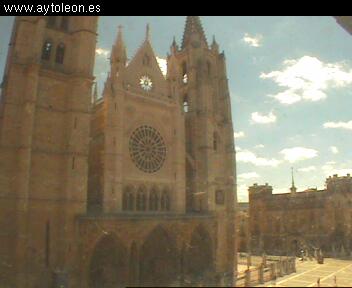 Webcam León: Leon Cathedral