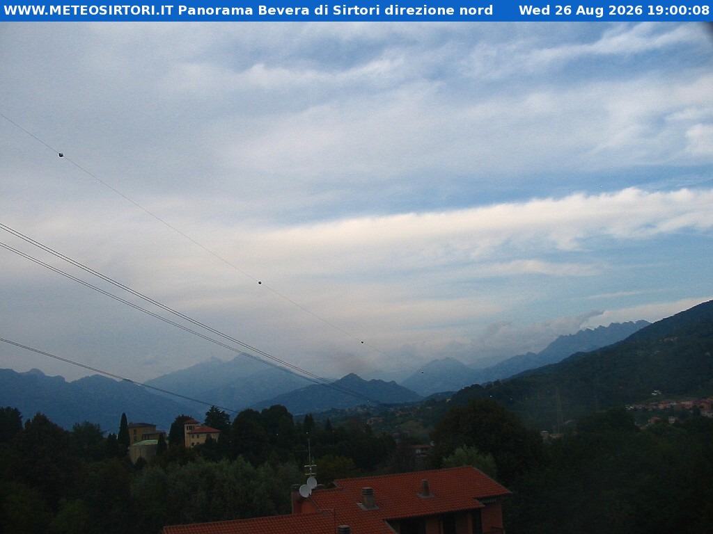 Webcam Bevera di Sirtori: Weathercam