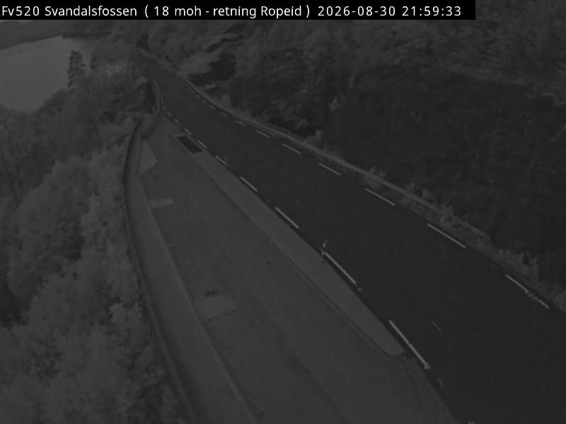 Saudasjoen: F520 Svandalsfossen (Ropeid)