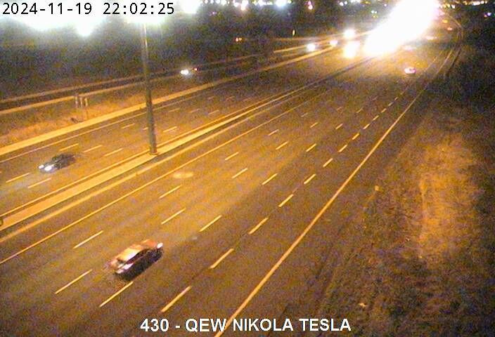Hamilton: QEW near Burlington Street