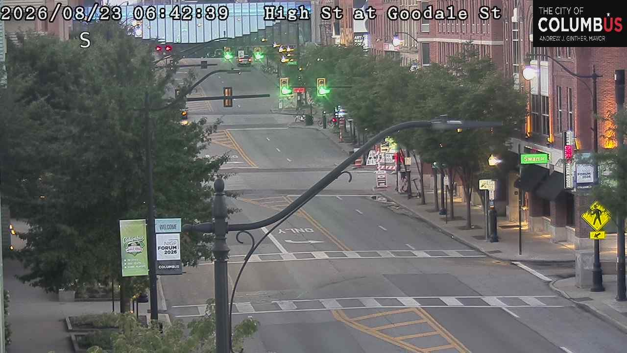 Park Street District: City of Columbus) High St at Goodale St