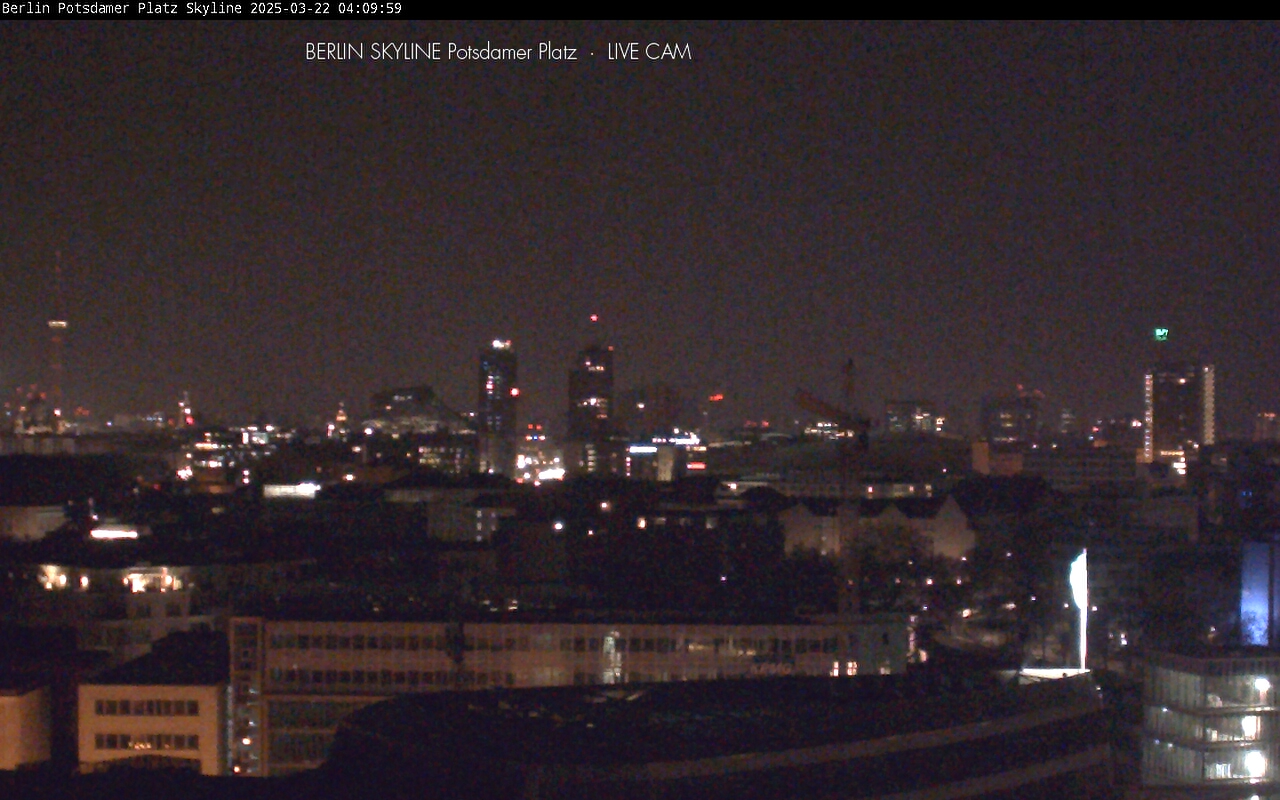Webcam Berlin: Skyline Potsdamer Platz