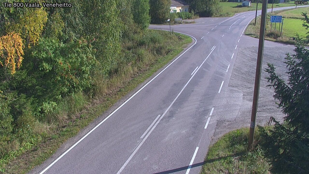 Vaala: Tie 800 - Veneheitto - Vaalaan