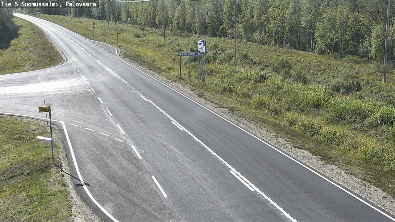 Suomussalmi: Tie - Palovaara - Kajaaniin