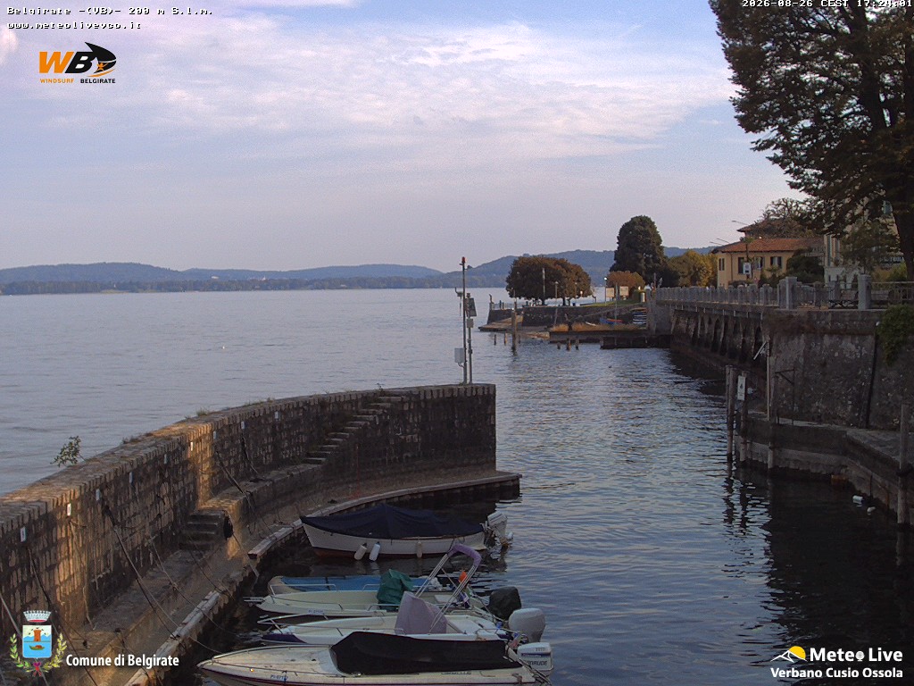 Webcam Belgirate (Lago Maggiore): Lago Maggiore