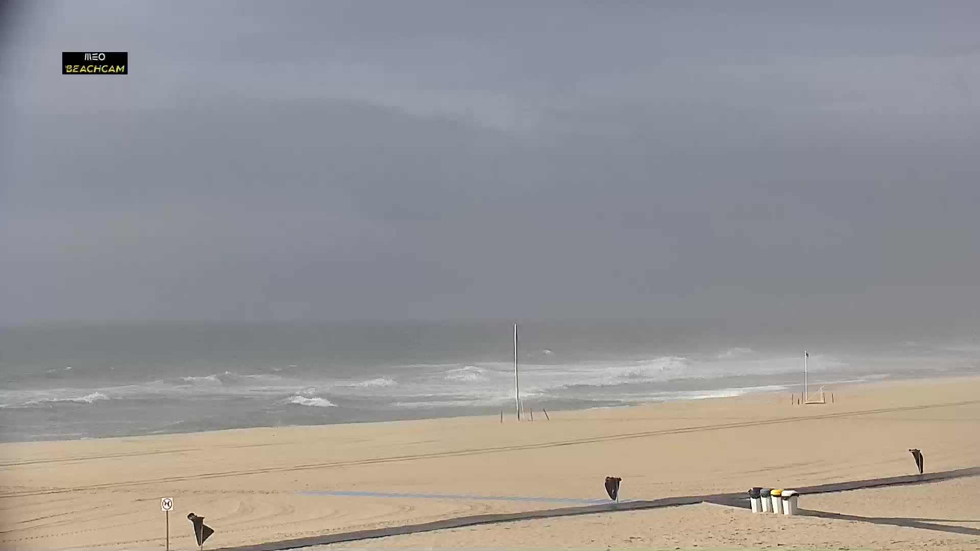 Webcam Praia de Esmoriz: HD-Beachcam Praia de Esmoriz