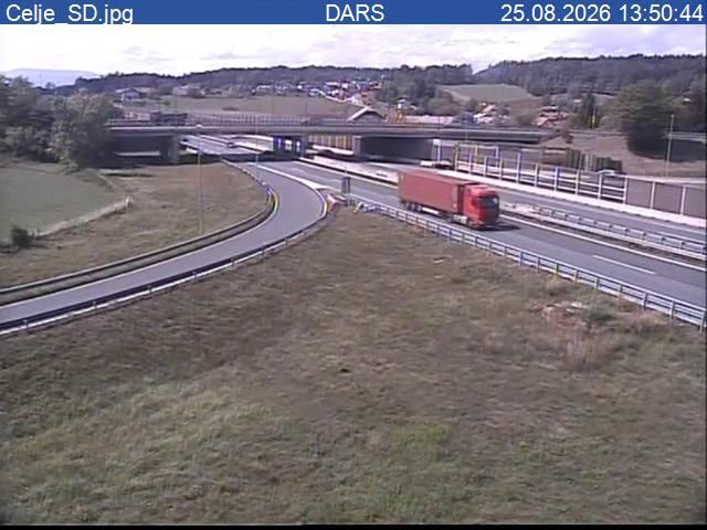 Trnovlje pri Celju: A1/E57, Maribor - Ljubljana, priključek Celje - center
