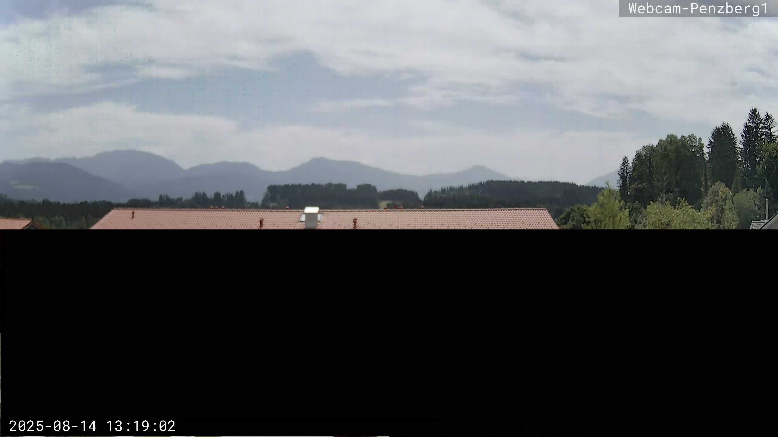 Webcam Penzberg: View over Penzberg