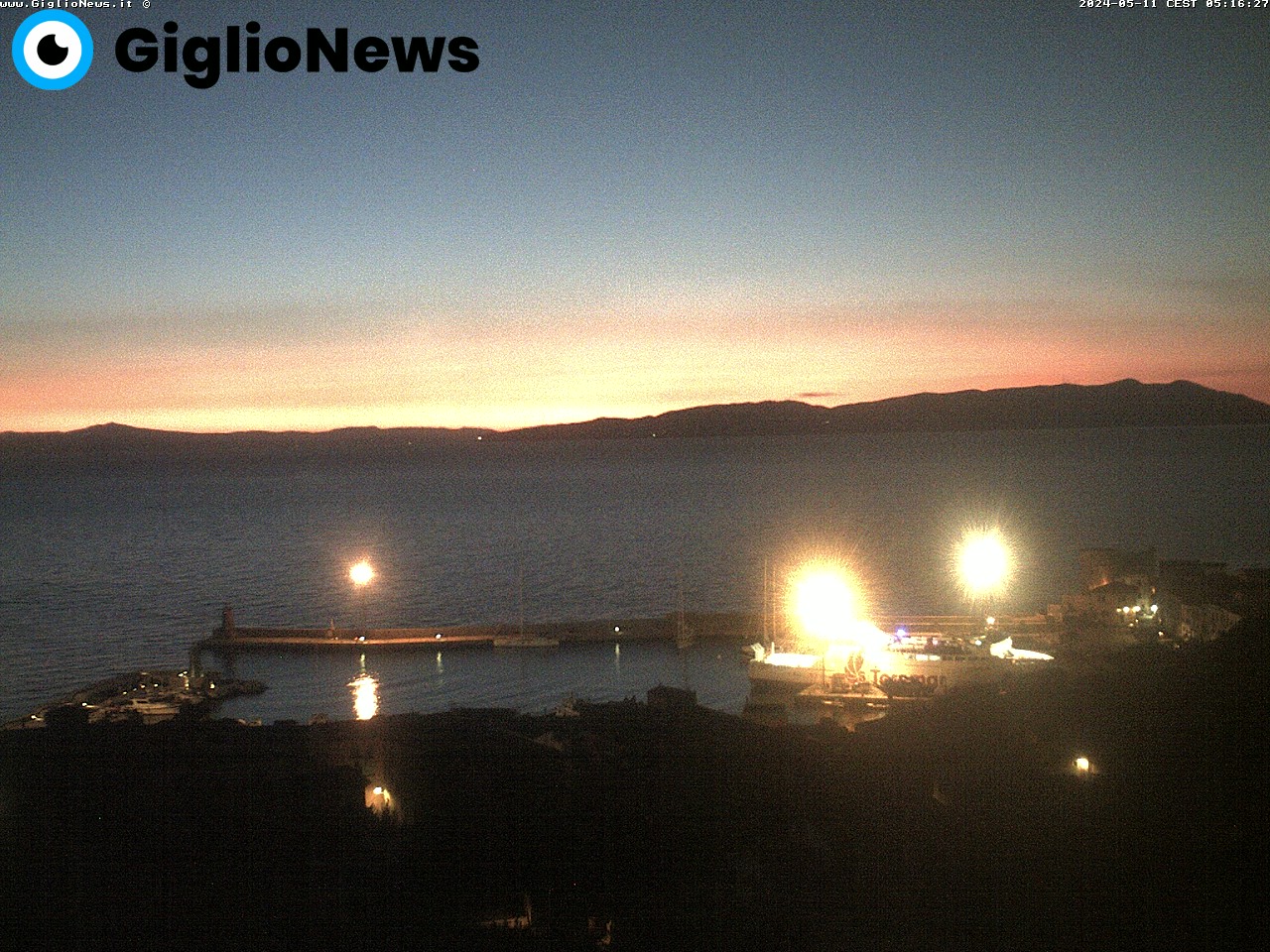 Webcam Giglio Porto (Isola del Giglio): Port Panorama