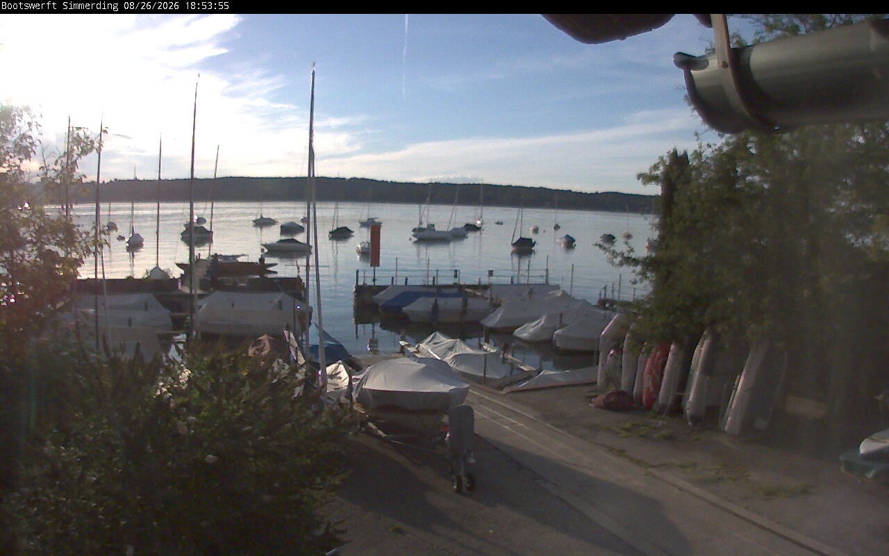 Webcam Leoni: Lake Starnberg