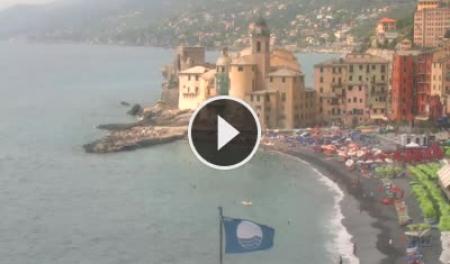 Webcam Camogli: Livestream Beach Promenade