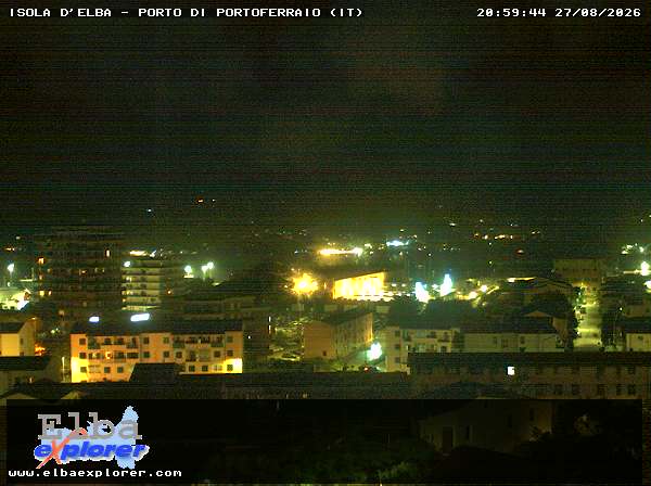 Webcam Portoferraio (Elba): View onto Portoferraio