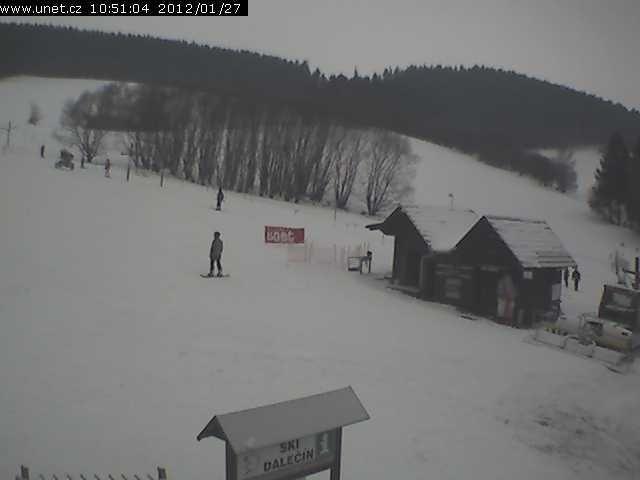 Dalecin: Ski areál