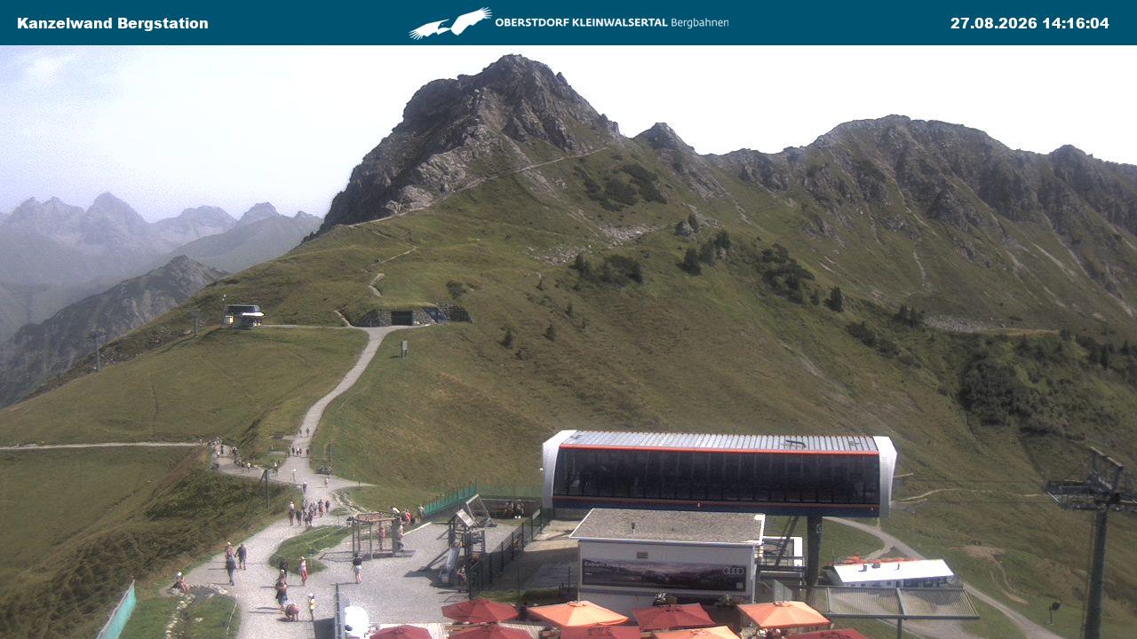 Webcam Riezlern (Kleinwalsertal): Kanzelwand