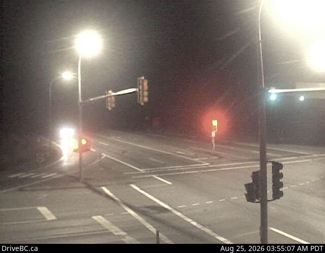 Cobble Hill › South: Hwy 1 at Cowichan Bay Rd - Rd, looking south