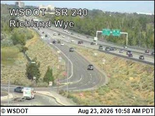 West Richland › East: SR 240 at MP 37.8: Richland Wye