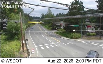Sammamish: SR 202 at MP 10.2: Sahalee Way