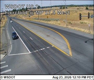 Fairchild › West: US 2 at MP 275.3 - looking West
