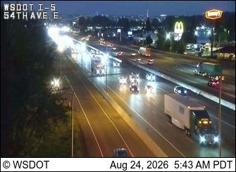 Fife: I-5 at MP 137.5: 54th at