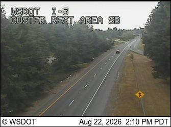 Custer: I-5 at MP 269.2: SB - Rest Area South