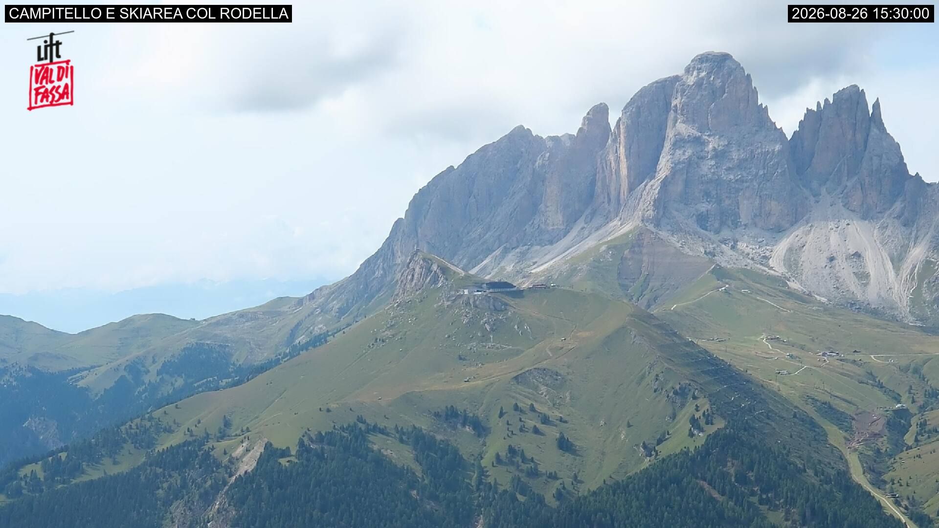 Campitello di Fassa: Sella Pass - Col Rodella a Parte - Langkofel - Sasso Pordoi