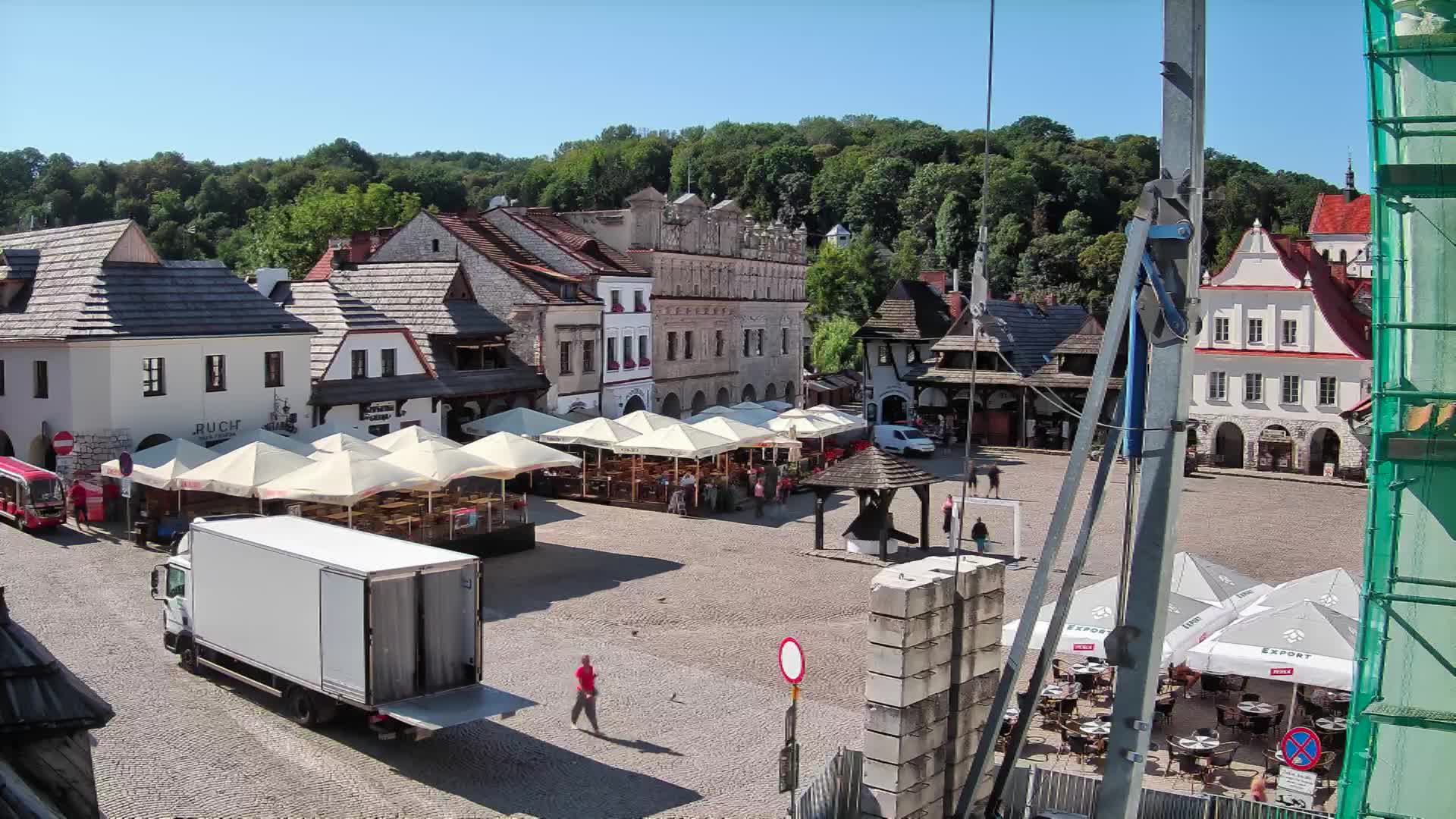 Webcam Kazimierz Dolny: Market Square