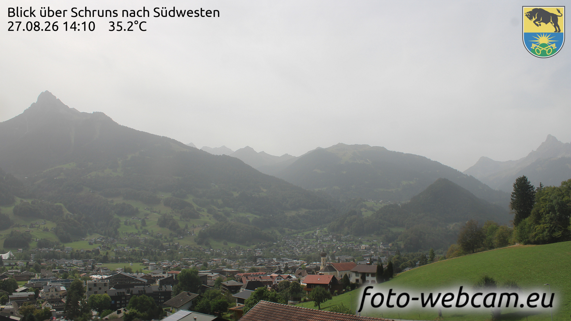 Webcam Schruns: HD Panorama Schruns